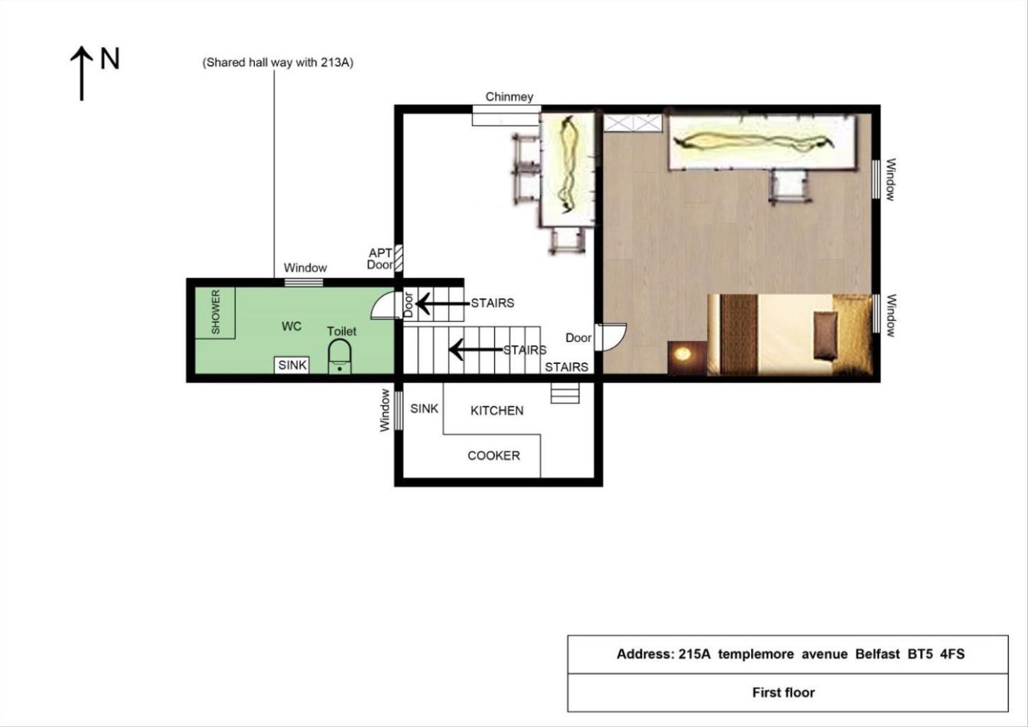 Appartement Entire Yellowapt Near Centre - Free Parking - Up To 3 Guests - 2 Beds